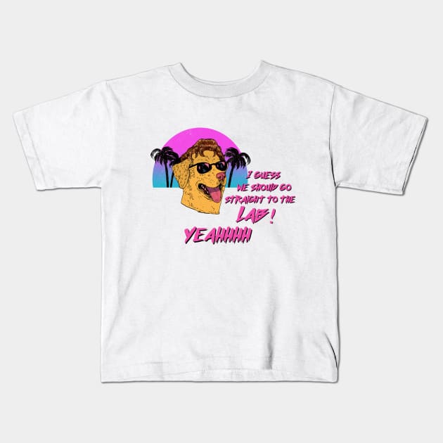 CSI MIAMI LAB Kids T-Shirt by TijanaD